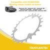 TRUSTLIONTEK Traction Improvement for Robot Mower Wheel Tooth Spikes, Compatible
