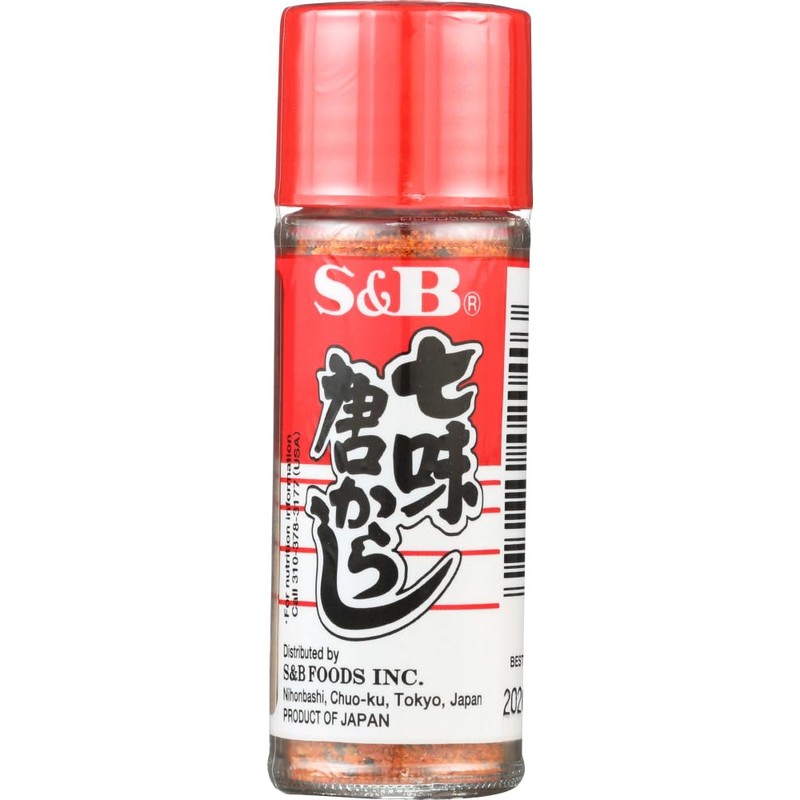 [ 2 Packs ] S&B Nanami ( shichimi ) Togarashi