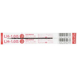 ゼブラ(ZEBRA) 油性ボールペン替芯 タプリ LH-1.0芯 赤 10本 B-RLH10-R