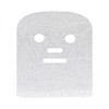 Skin care facial gauze pack cotton sheet 100 sheets gauze pack 100 sheets - face shape 2ea