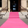 Pink Carpet Runner for Party, Premium 160 GSM Felt Non-Woven