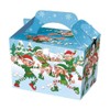10 Christmas Elf Party Boxes - Food Loot Lunch Cardboard