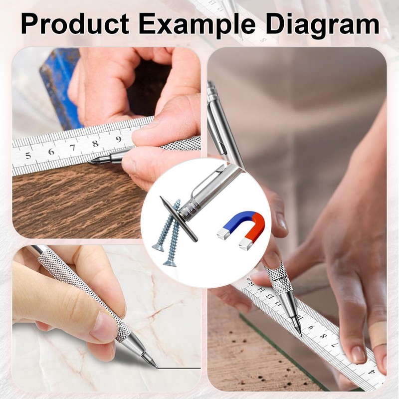 Weploda 2 Scribing Tool, Scribing Needle, Durable Scribing Tool for