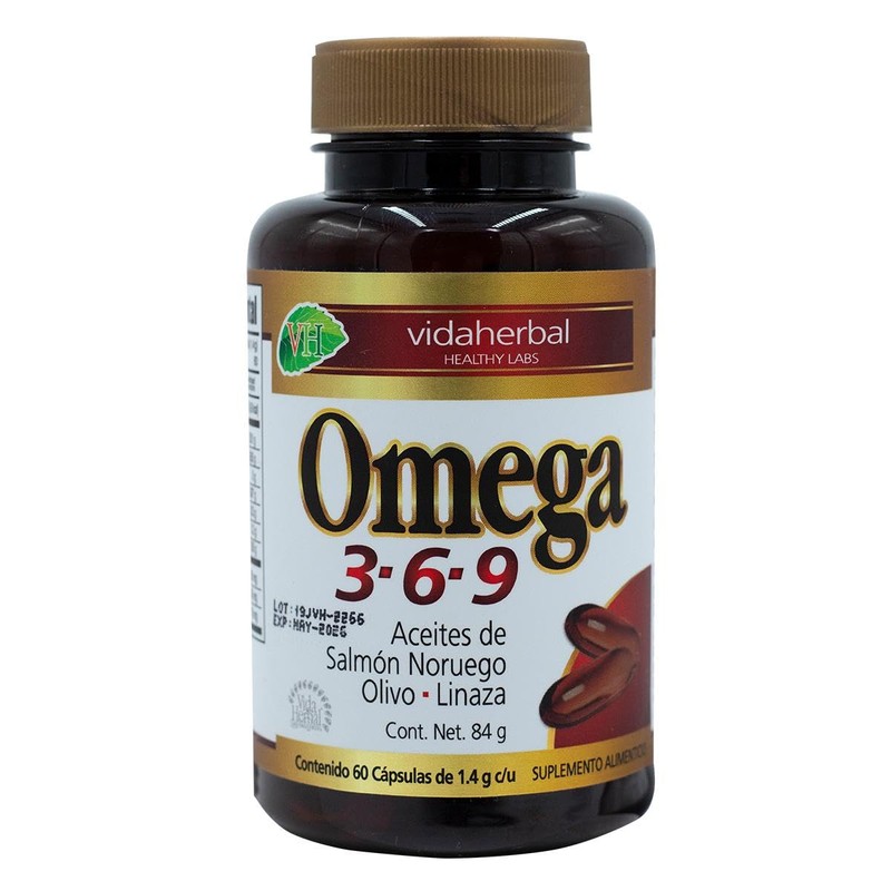 OMEGA 3-6-9 60 CAPSULAS DE 1.4G C/U