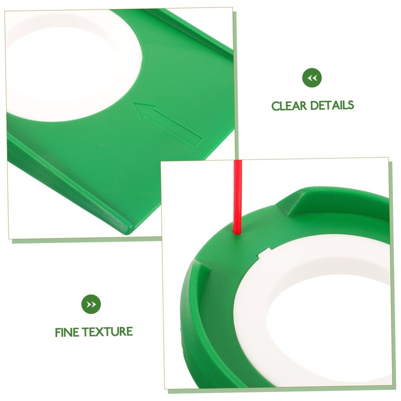 KOMBIUDA Regulation Size Golf Hole Cup Set 3 Putters for