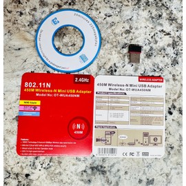 RealTEK 5x N 300Mbps Mini Wireless USB Wifi Adapter LAN Antenna Network 802.11n/g/b Nano