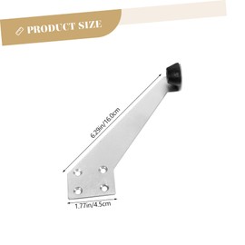 DOITOOL Stainless Steel Door Stopper Magnetic Door Draft Stopper Wall Protector