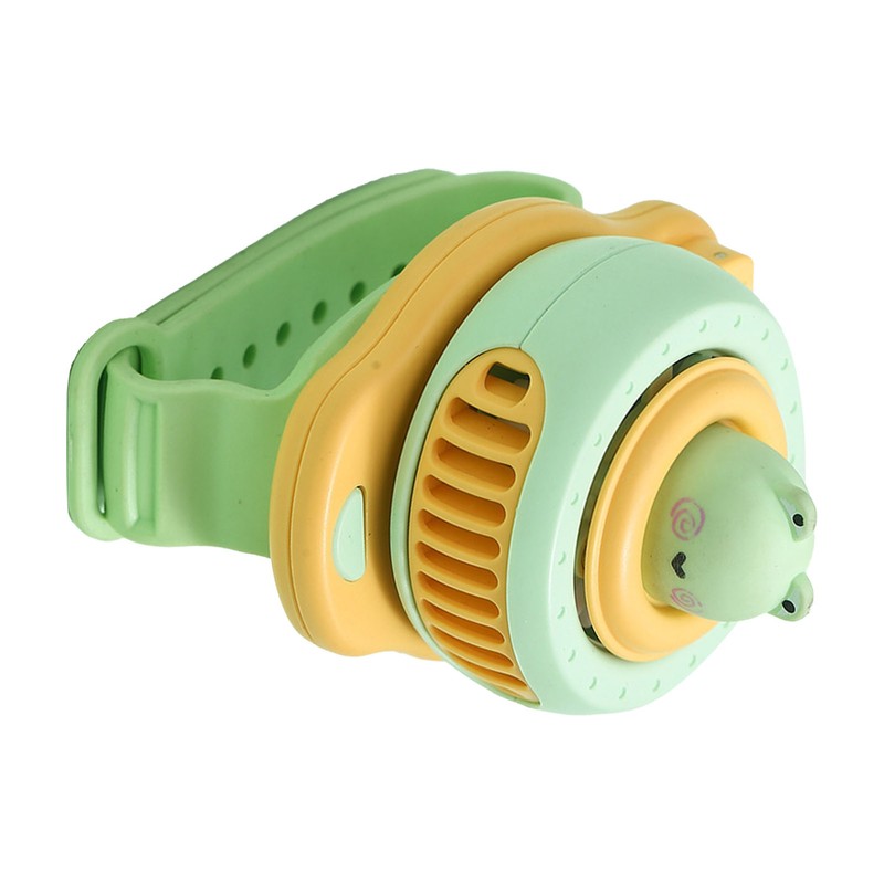 Innovative Cartoon Children's Watch Fan USB Students Portable Small Mini