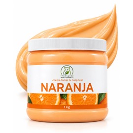 Crema Corporal & Facial Naranja Piel Luminosa y Suave 1 Kilo Productos Mart Mexico
