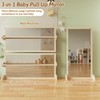 GOFEI 3-in-1 Montessori Mirror with Baby Pull Bar for Toddlers