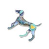DOWAY Enamel Whippet Dog Brooch Pins Cute Whippets Dog Gifts
