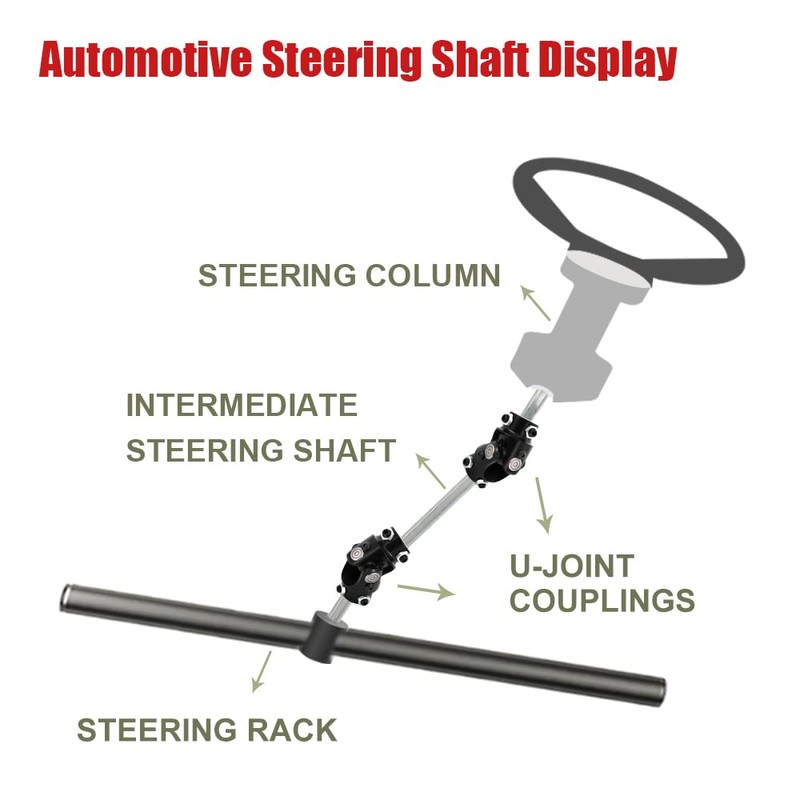 Steering Shaft U Joint 3/4" DD X 3/4" DD Double
