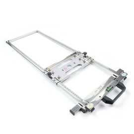 LOYALHEARTDY Electricity Circular, 4 inch Stainless Steel Track Rail Edge Cutting Tool with Adjustable Positioning Cutting Board for Cutting Wood, Plasterboard, Ceramic Tiles