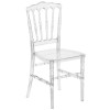 Flash Furniture Flash Elegance Napoleon Stacking Chair In Crystal Ice