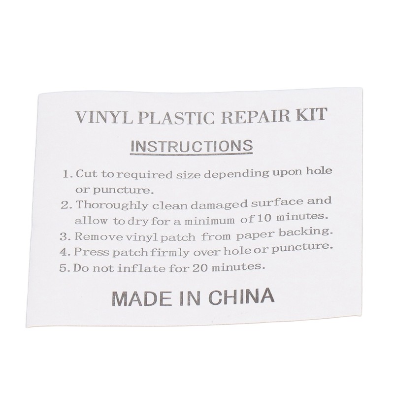 50Pcs Swimming Pool Transparent Repair Sticker Self Adhesive Repair Patch