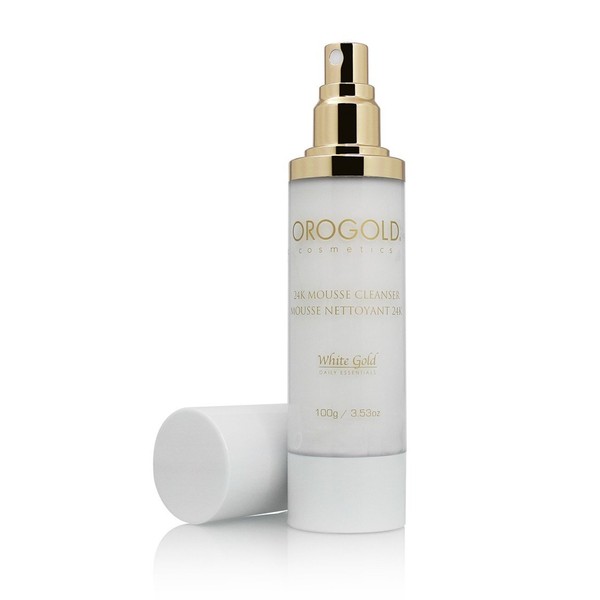 Orogold White Gold 24K Anti Aging Facial Cleanser - 100 Ml / 3.38 Fl. Oz.