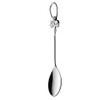 Takakuwa Metal Diamond Ribbon Coffee Spoon, Silver 003075