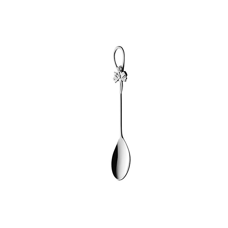 Takakuwa Metal Diamond Ribbon Coffee Spoon, Silver 003075