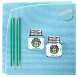 ERA Paints CZ - Robins Egg Blue Metallic for FORD Exact Match Automotive Touch Up Paint Jar - Essential Kit