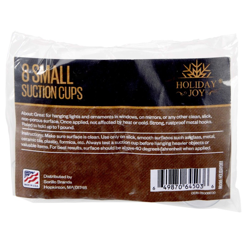 Suction Cup Hooks Wall Hooks for Hanging All Purpose Hook