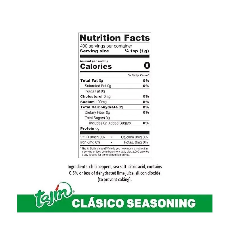 Tajin 2 XXL Bottles of Tajin Seasoning, 14 oz., 2
