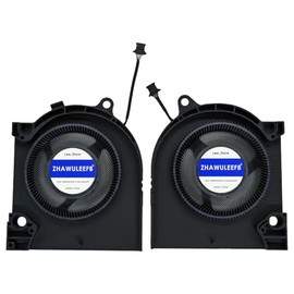 ZHAWULEEFB Replacement New CPU+GPU Cooling Fan for Dell RTX3060 RTX3070Ti G15 5520 G15 5525 2022 G16 7620 Series EG75071S1-C180-S9A EG75071S1-C190-S9A DC12V 0.25A Fan