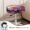 Sellikakes Bohemian Round Bar Stool Covers with Elastic Band Stool