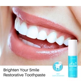 HA5 Brightening Toothpaste, 360° Tooth Protection, 30 ml