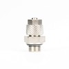 Straight hose screw connection with 1/8 inch male thread, hose
