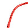 Pokinge 3pcs Winding Cable Wire Protector Cover Tube, 1M/39.37IN Line