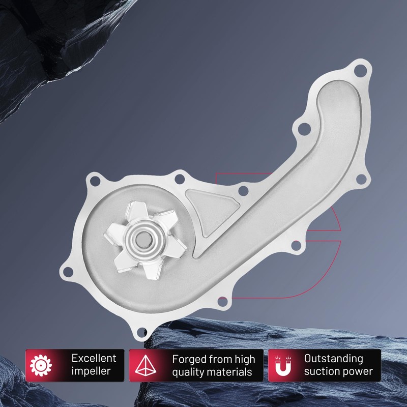 BDFHYK AW9293 Automotive Engine Water Pump Kit With Gasket Compatible