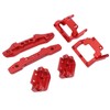 RC 1/18 Bumper Replacement Aluminum Alloy RC Front Rear Bumpers