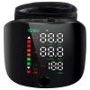 Rechargeable Wrist Blood Pressure Monitor LED Heart Rate Monitor Voice
