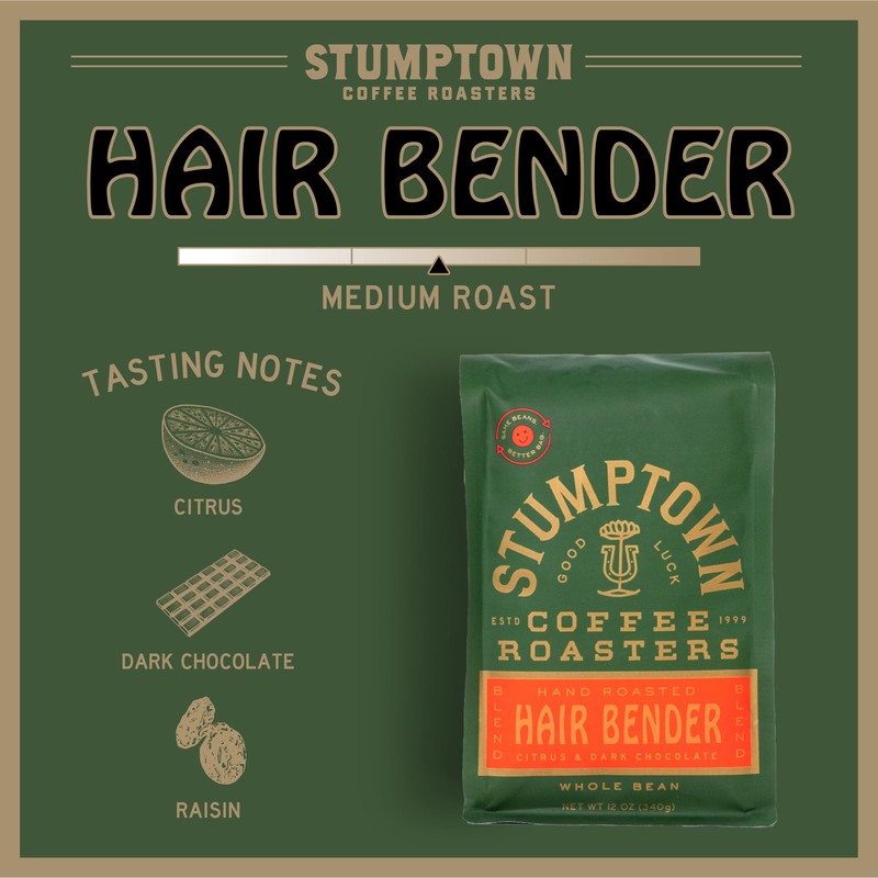Stumptown Coffee Roasters, Medium Roast Whole Bean Coffee - Hair
