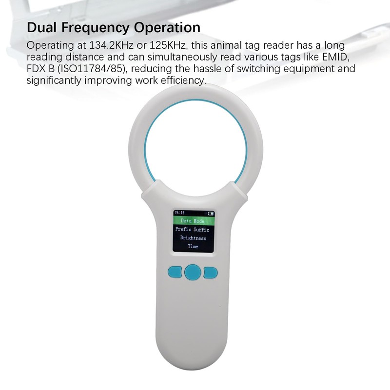 Pet Microchip Reader & Scanner, Dual Frequency FDX B ISO