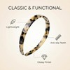 2 Pack Headbands for Women Tortoise Shell Hair Band Acetate