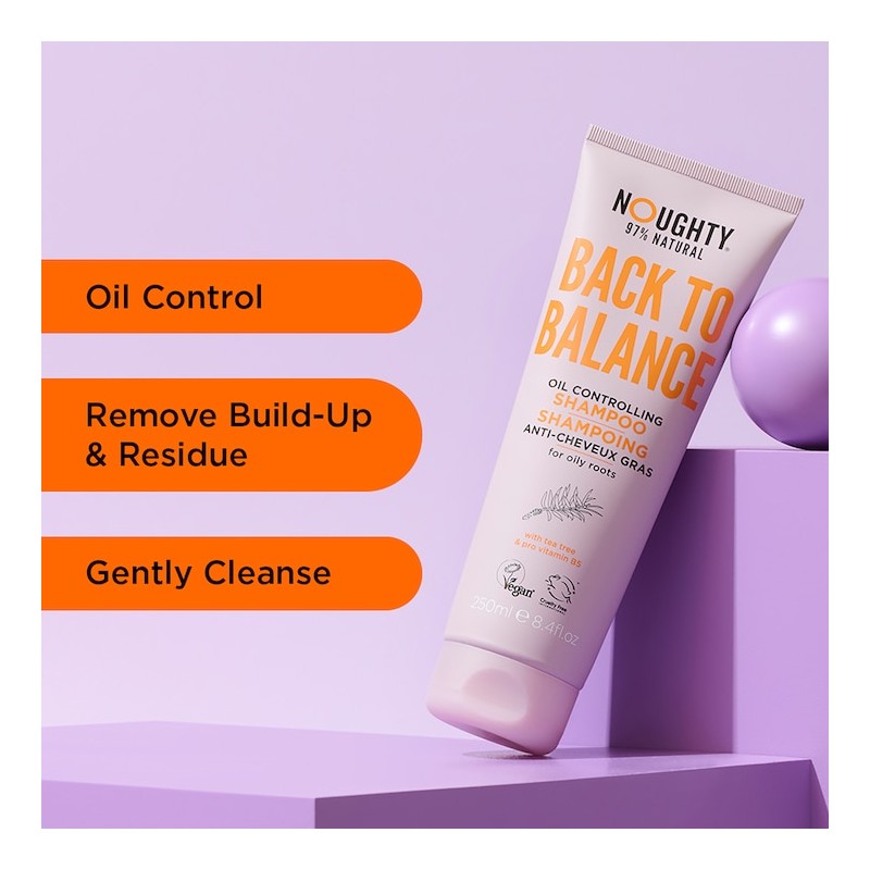 Noughty Back To Balance Oil Controlling Shampoo 250ml