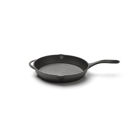 Barebones 12-Inch Cast Iron Skillet - Non Stick Frying Pans - Camping Skillet