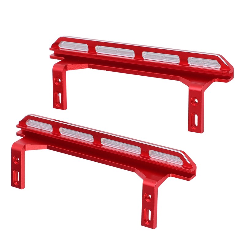 1Pack RC Side Pedal Metal Simulation Step Plate Running Board