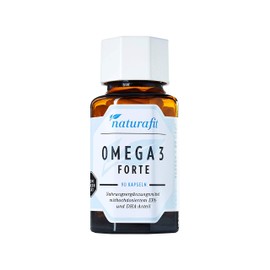 naturafit Omega 3 Forte Capsules, Pack of 90 Capsules