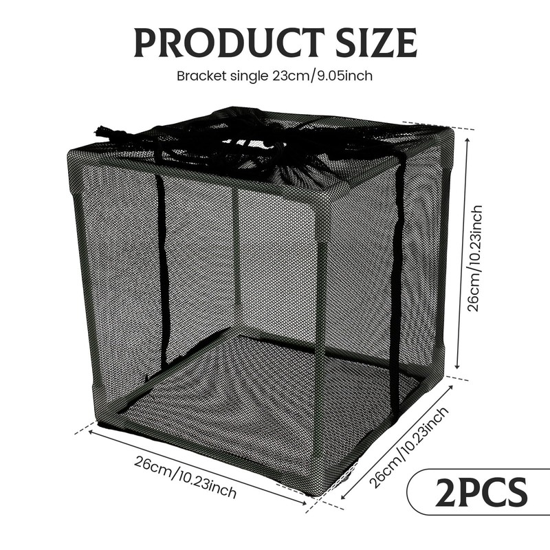 HSHGZSR Solid Pump Mesh Box, Pond Pump Filter Bag, Protective