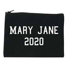 FASHIONISGREAT Mary Jane 2020 Cosmetic Makeup Bag Black Small