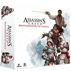 Synapses Games Assassin’s Creed®: Brotherhood of Venice - Miniatures Story Driven Board Game, 30 to 90 Minute Play Time, 1 to 4 Players, For Ages 14 and up