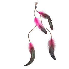 Widmann Indian Headband with Feathers