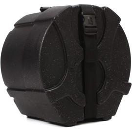 Humes & Berg Enduro Pro Foam-Lined Mounted Tom Case - 8 Inches X 12 Inches - Black Sparkle