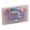 6 x A6 Small Expanding 6 Part Expanding File Folder