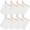 PHOGARY Wash Cloths 8 Pack, Microfiber Coral Fleece Facial Cloths,