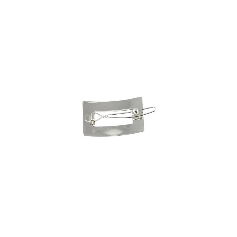 Zac's Alter Ego Cut Out Rectangular Tartan Print Hair Clip