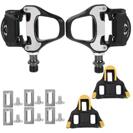 1 Pair Quick Release Bike Shoes Pedal Cleat Cover SPd SL 6° Locking Plate for Cycling