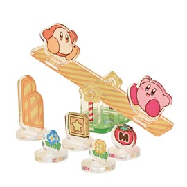 Kirby Star Diorama Acrylic Stand (1) Seesaw (Kirby & Wadoldy)